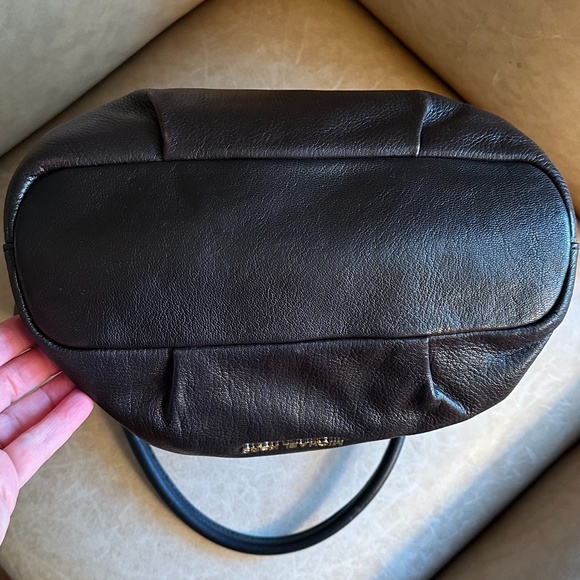 MICHAEL Michael Kors Vanessa Dark Brown Pebbled Leather Medium Shoulder Tote Bag - Picture 7 of 16